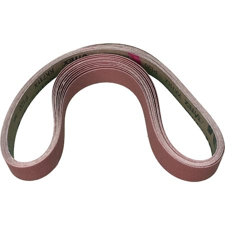 Pferd Coated Belt, Al/Oxd, 1"x42", 120 Grit, 1" W, 42" L, Coated, Aluminum Oxide, 120 Grit 49098